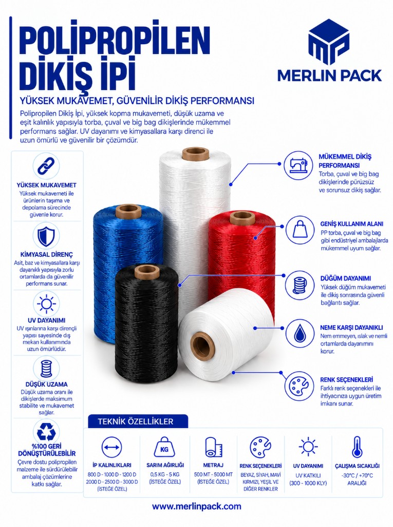 Polipropilen Dikiş İpi